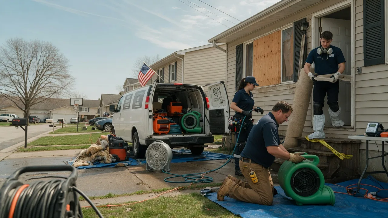 Water Damage Restoration in Vanderbilt, PA near me